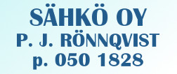 Sähkö Oy P.J. Rönnqvist logo